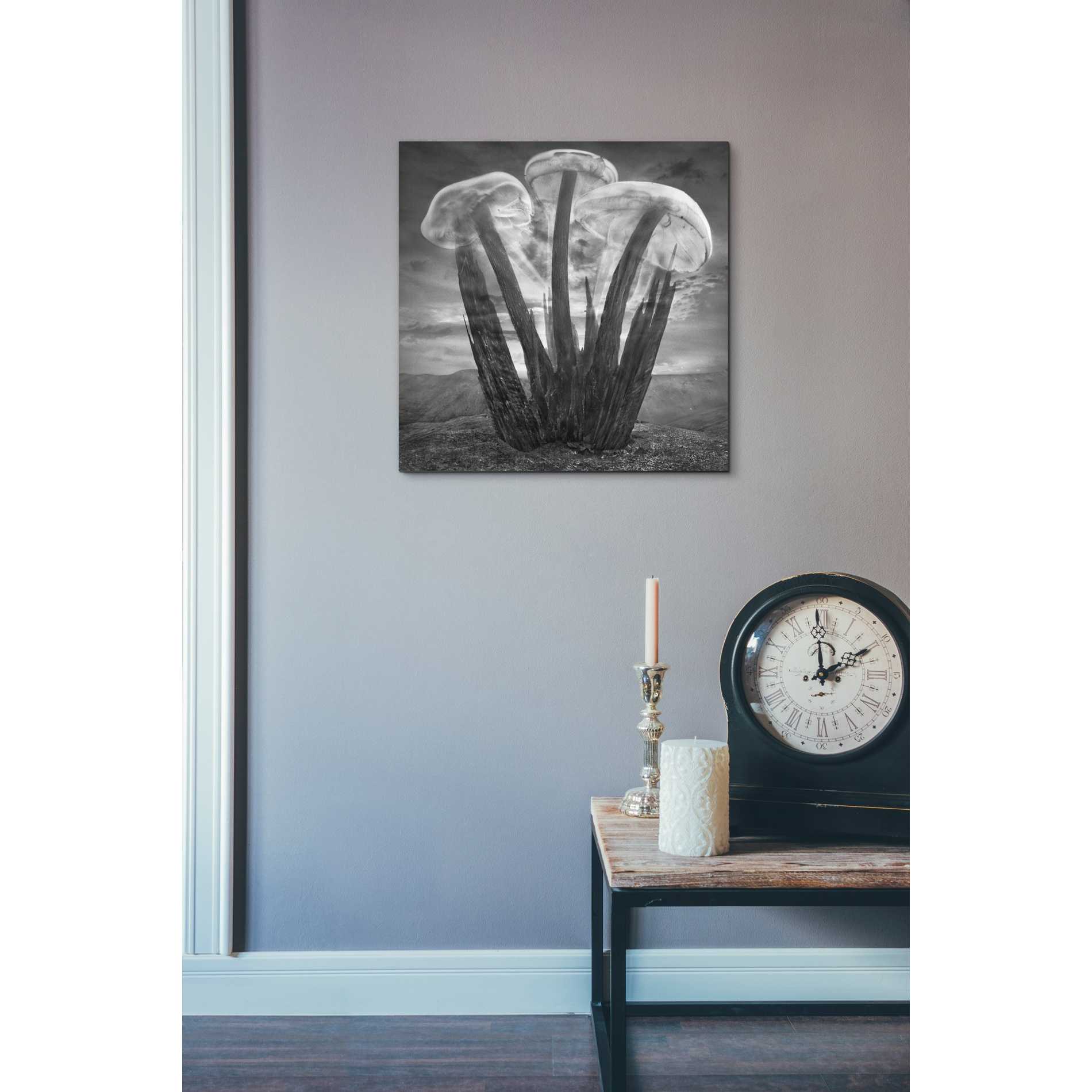 'Meduzalem' by Dariusz Klimczak, Canvas Wall Art,18 x 18