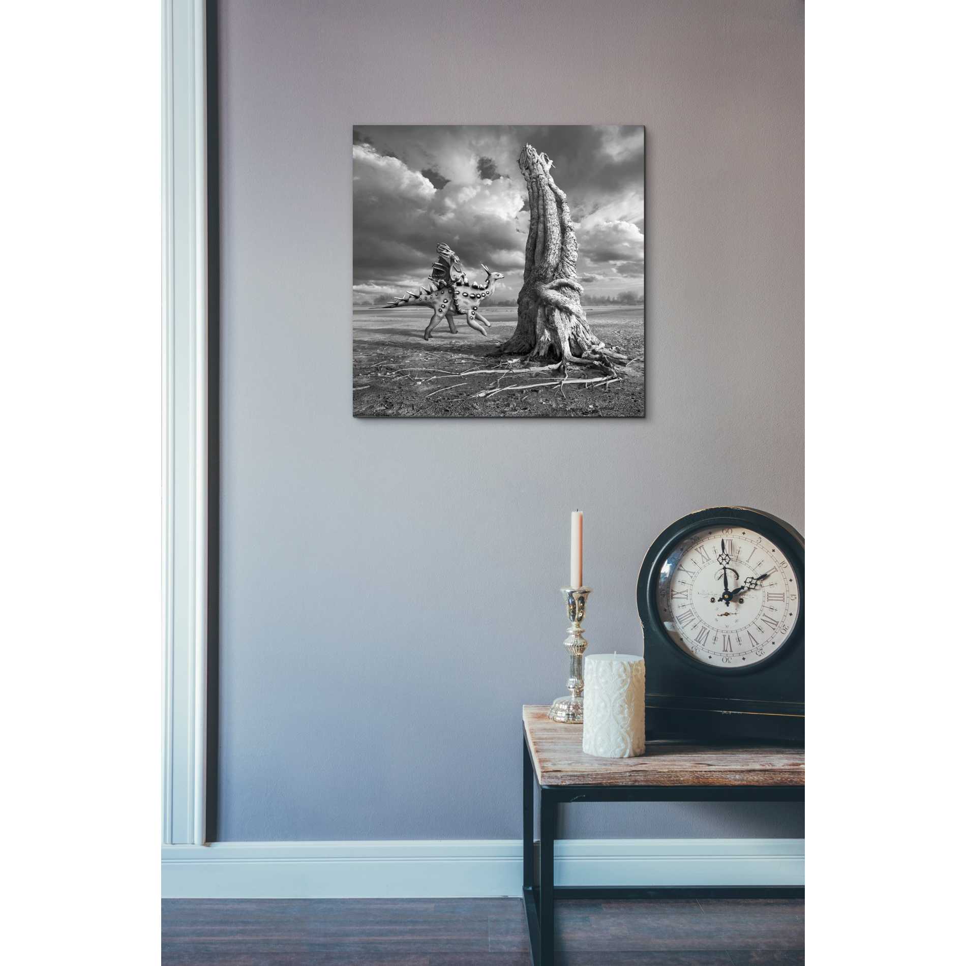 'Ancient Warrior' by Dariusz Klimczak, Canvas Wall Art,18 x 18