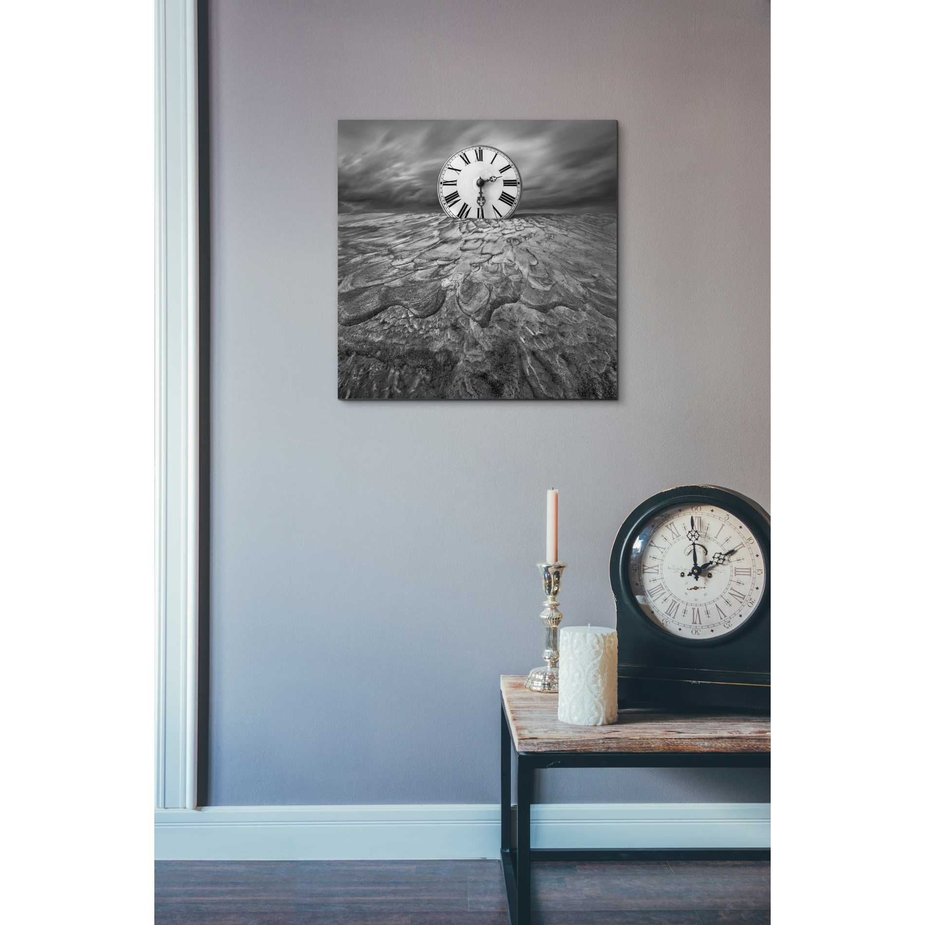 'Clockwork' by Dariusz Klimczak, Canvas Wall Art,18 x 18