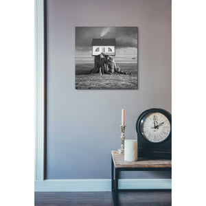 'House' by Dariusz Klimczak, Canvas Wall Art,18 x 18