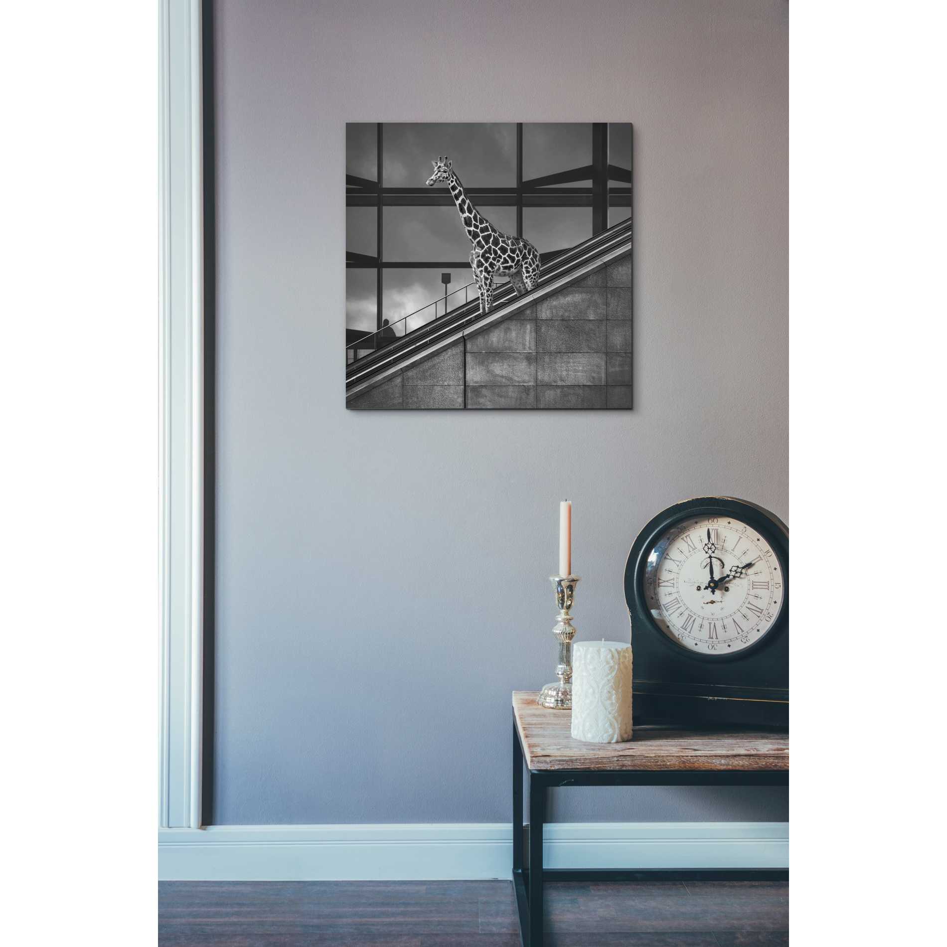 'Downstairs' by Dariusz Klimczak, Canvas Wall Art,18 x 18