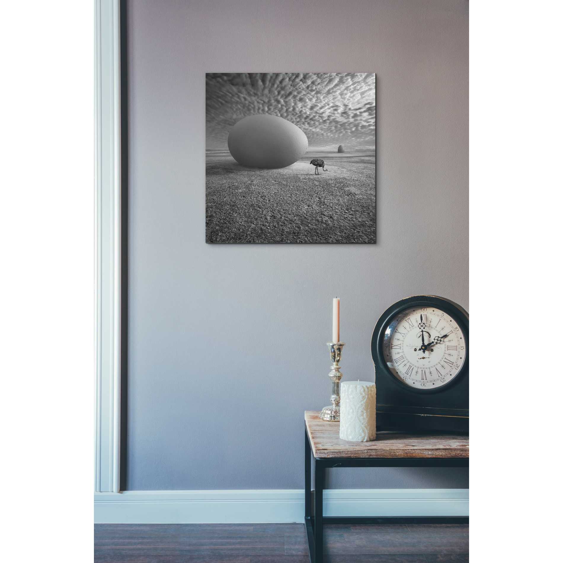 'EggO' by Dariusz Klimczak, Canvas Wall Art,18 x 18