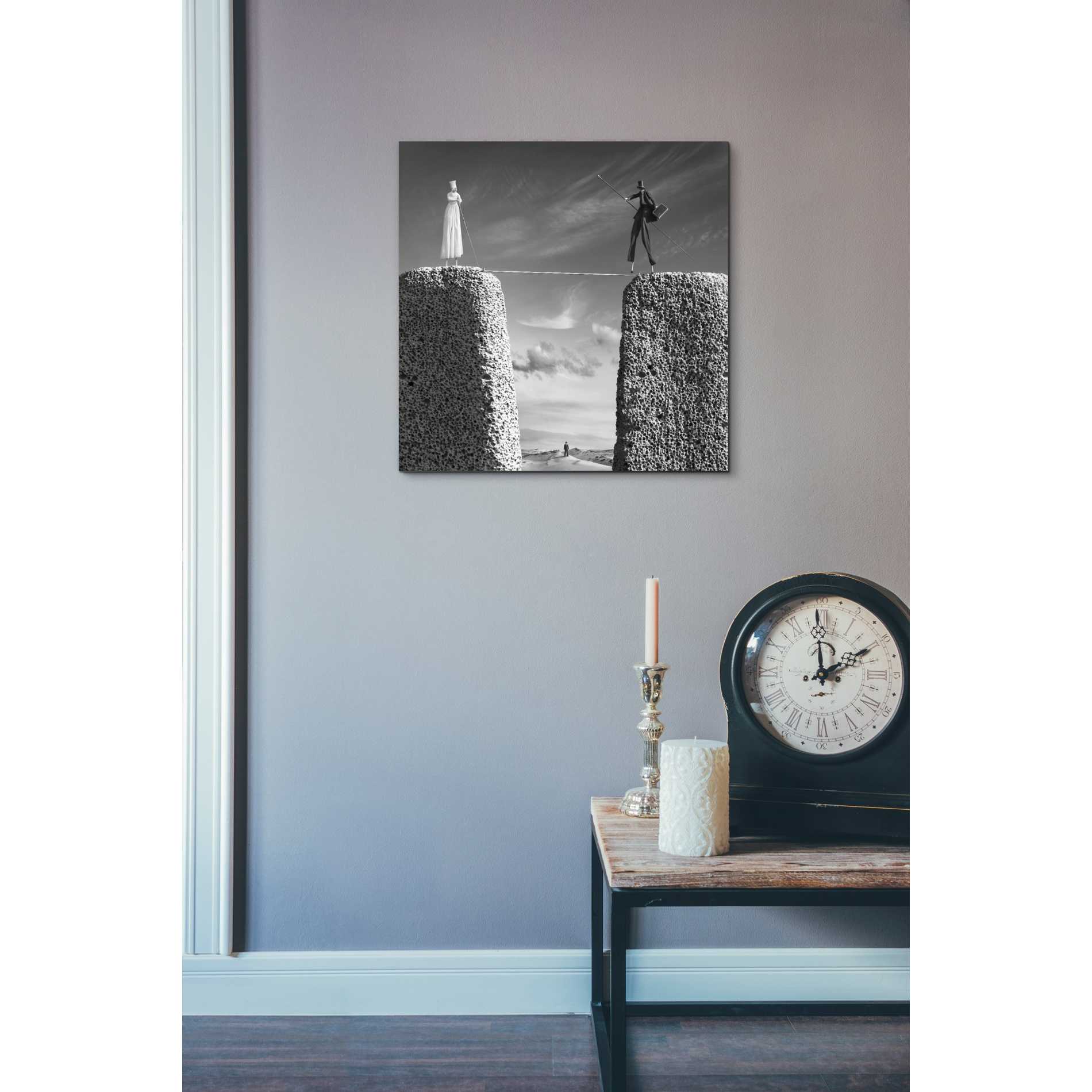 'Journey2' by Dariusz Klimczak, Canvas Wall Art,18 x 18