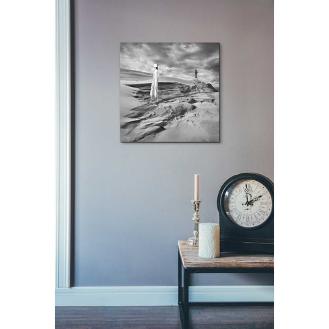 Image of 'Lunar Marriage' by Dariusz Klimczak, Canvas Wall Art,18 x 18