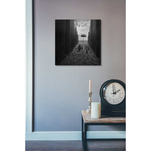 'Passageway' by Dariusz Klimczak, Canvas Wall Art,18 x 18