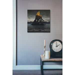 'Temple of Light' by Dariusz Klimczak, Canvas Wall Art,18 x 18