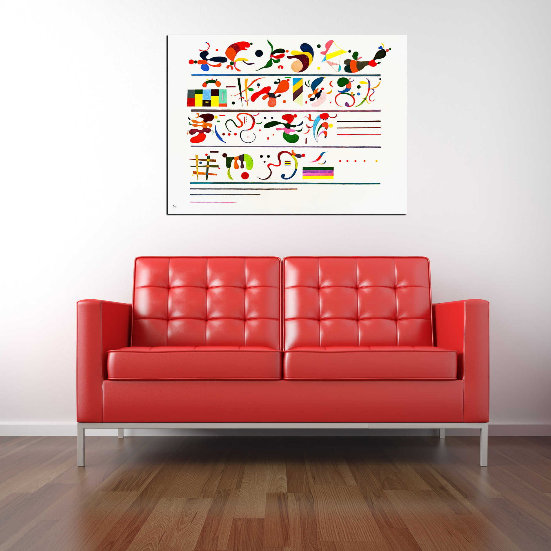 'Succession' by Wassily Kandinsky Canvas Wall Art,18 x 24