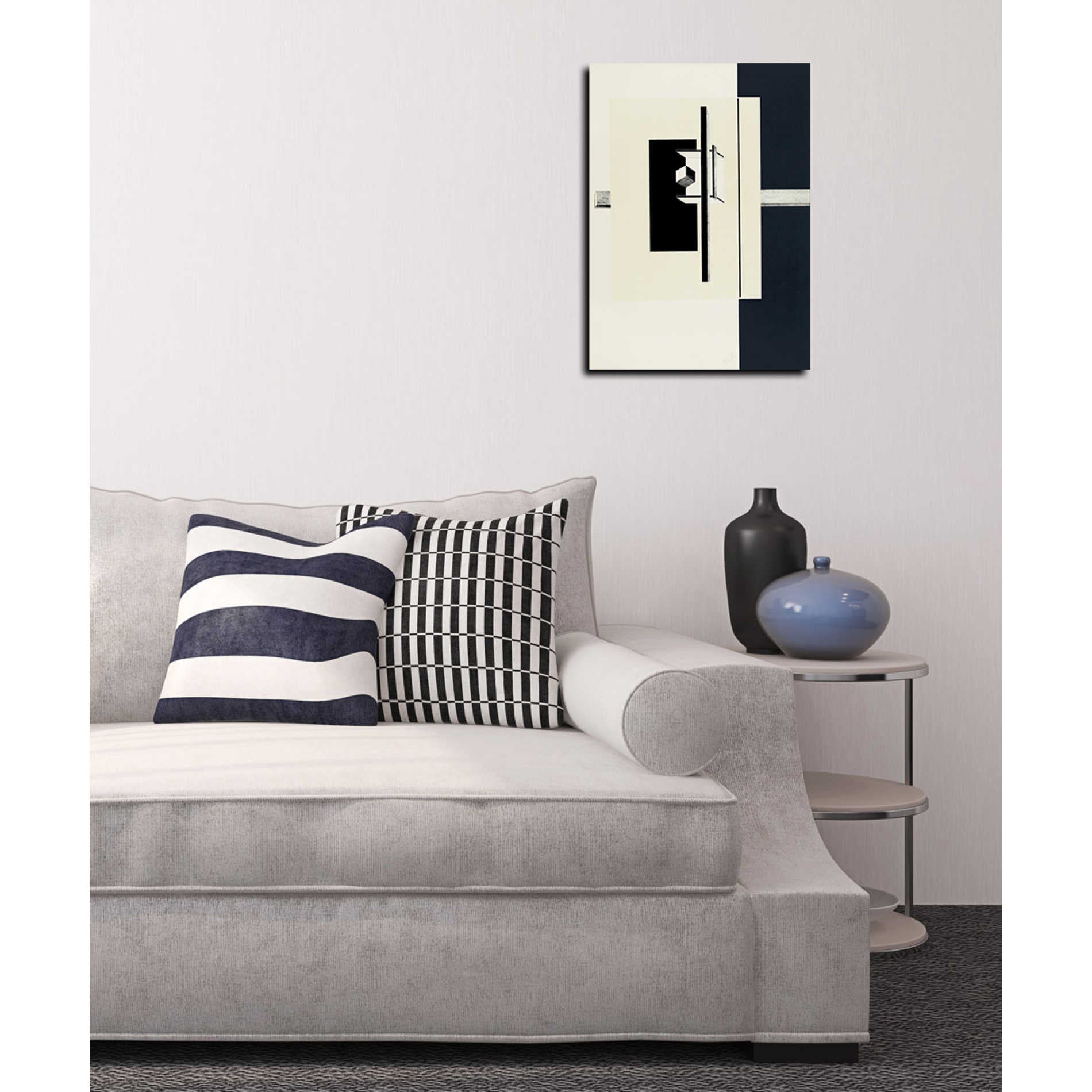'1o Kestnermappe Proun' by El Lissitzky Canvas Wall Art,18 x 24
