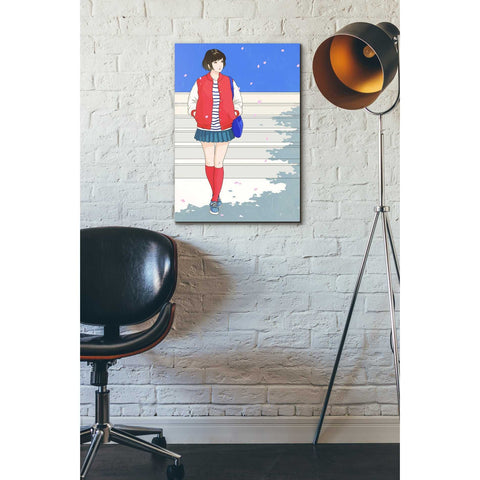 Image of 'Dance in the Wind' by Sai Tamiya, Canvas Wall Art,18 x 26