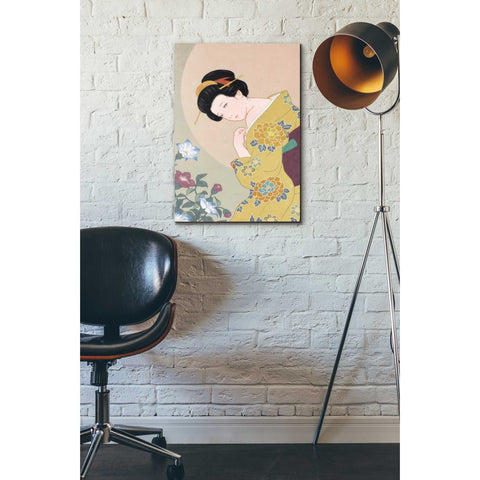 Image of 'Kikyou' by Sai Tamiya, Canvas Wall Art,18 x 26