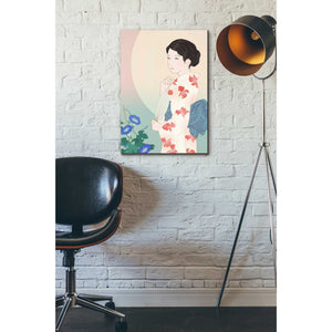 'Morning Glory' by Sai Tamiya, Canvas Wall Art,18 x 26