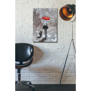 'An Urban Autumn' by Alexander Gunin, Canvas Wall Art,18 x 26