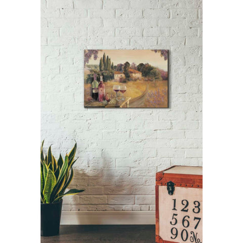 Image of 'Spoleta Afternoon' by Marilyn Hageman, Canvas Wall Art,18 x 26