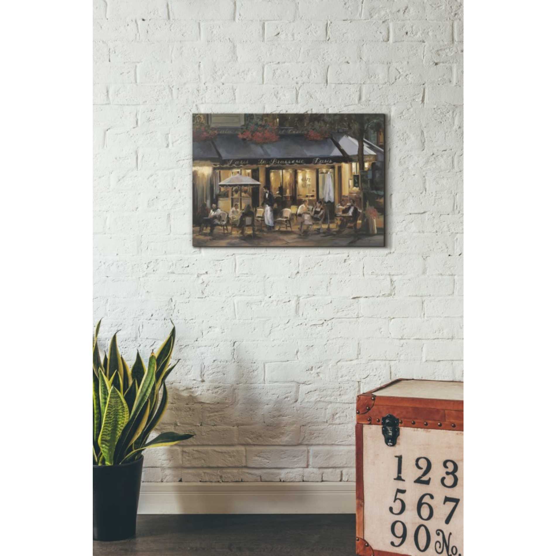 'La Brasserie' by Marilyn Hageman, Canvas Wall Art,18 x 26
