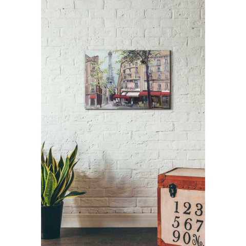 Image of 'Springtime in Paris' by Marilyn Hageman, Canvas Wall Art,18 x 26