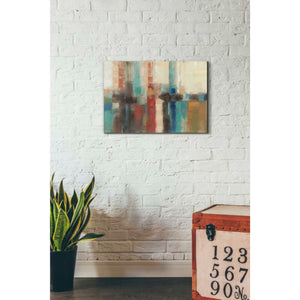 'Aqua Horizon' by Silvia Vassileva, Canvas Wall Art,18 x 26