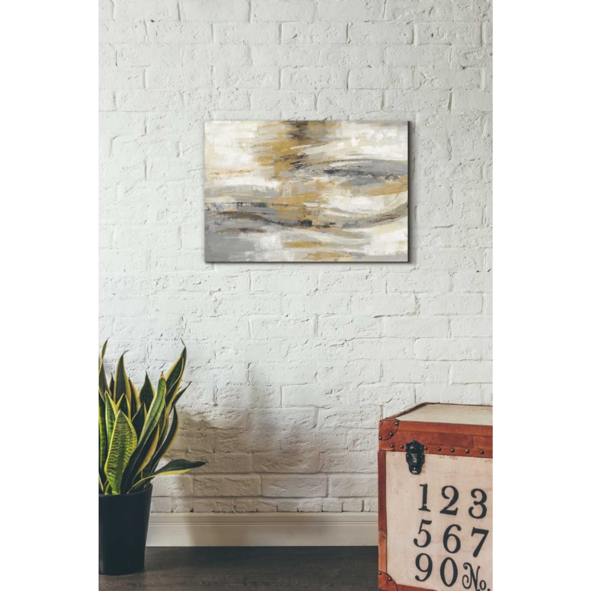 'Golden Dust' by Silvia Vassileva, Canvas Wall Art,18 x 26