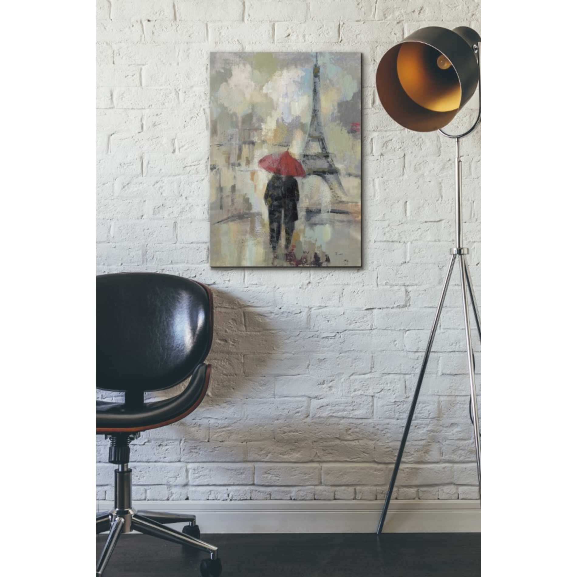 'Rain in the City II' by Silvia Vassileva, Canvas Wall Art,18 x 26