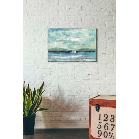 Image of 'Calm Lake Crop' by Silvia Vassileva, Canvas Wall Art,18 x 26