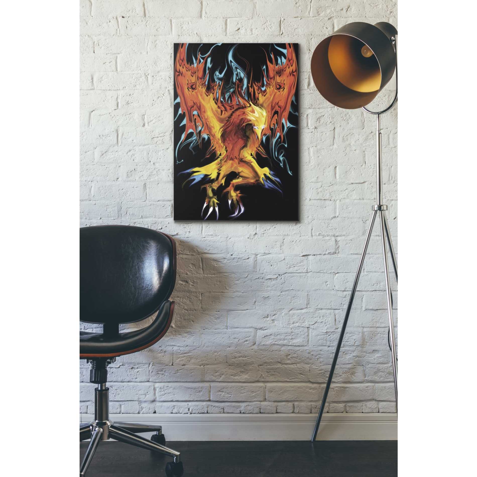 'Fall To Ashes' by Michael StewArt, Canvas Wall Art,18 x 26