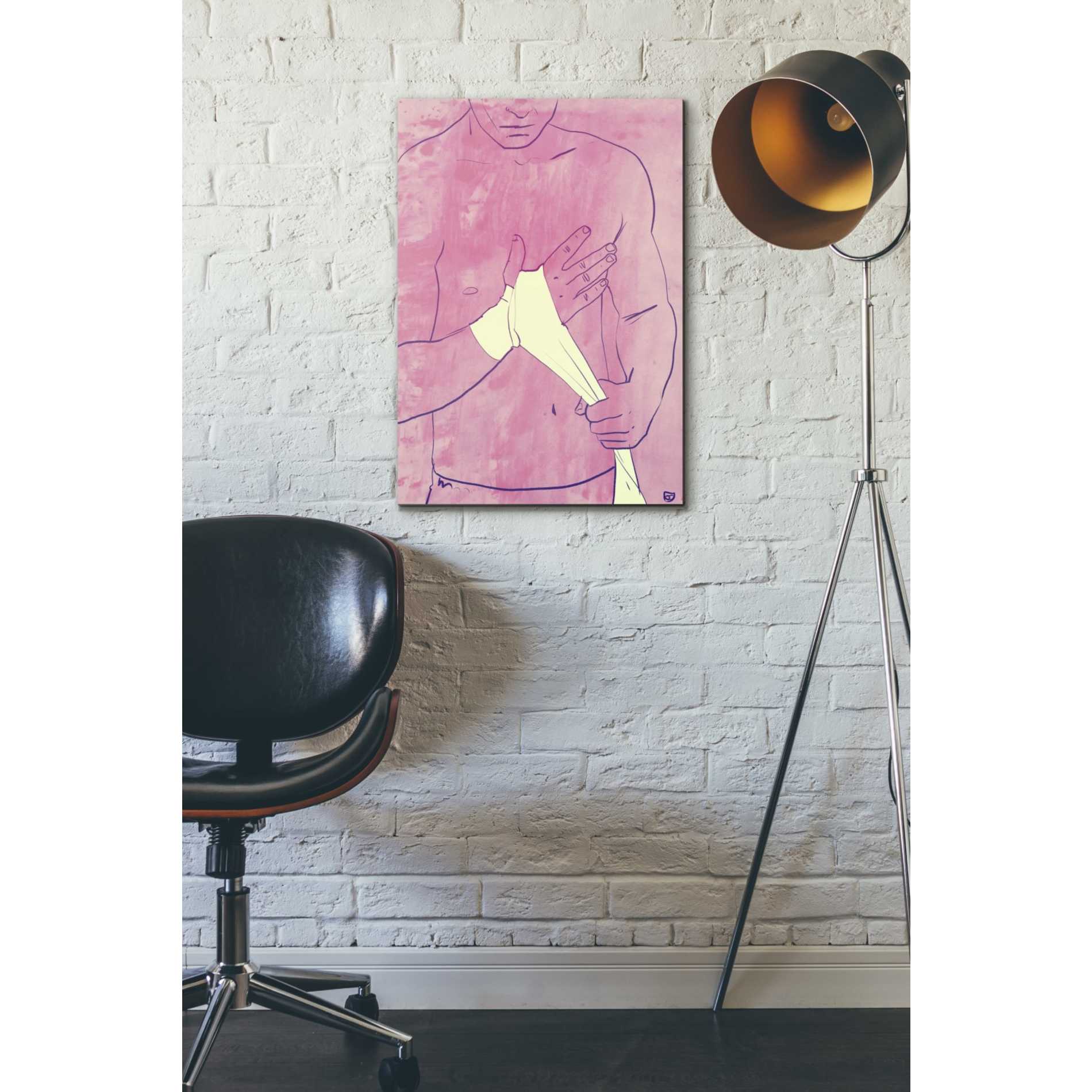 'Boxing 1' by Giuseppe Cristiano, Canvas Wall Art,18 x 26