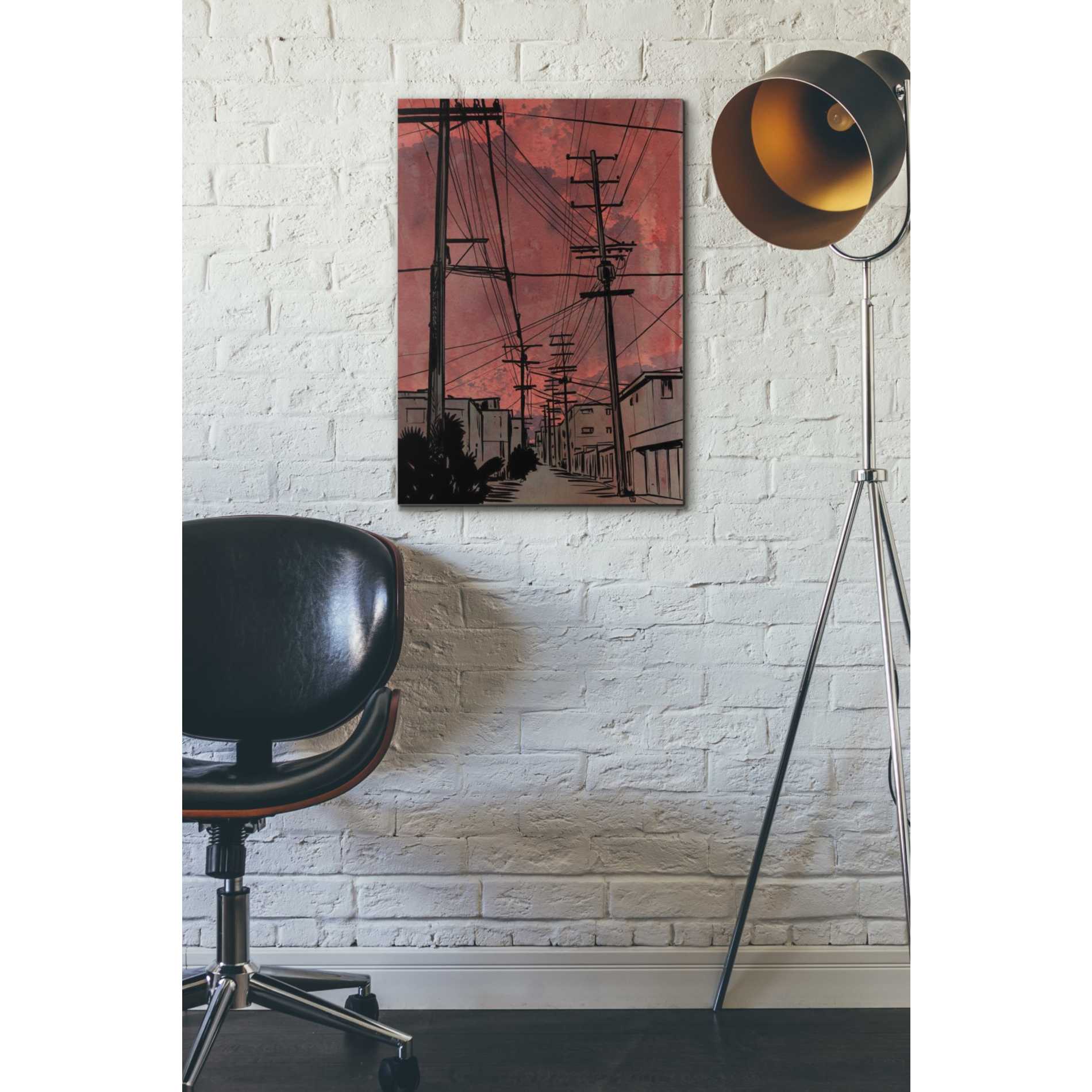 'Wires 3' by Giuseppe Cristiano, Canvas Wall Art,18 x 26