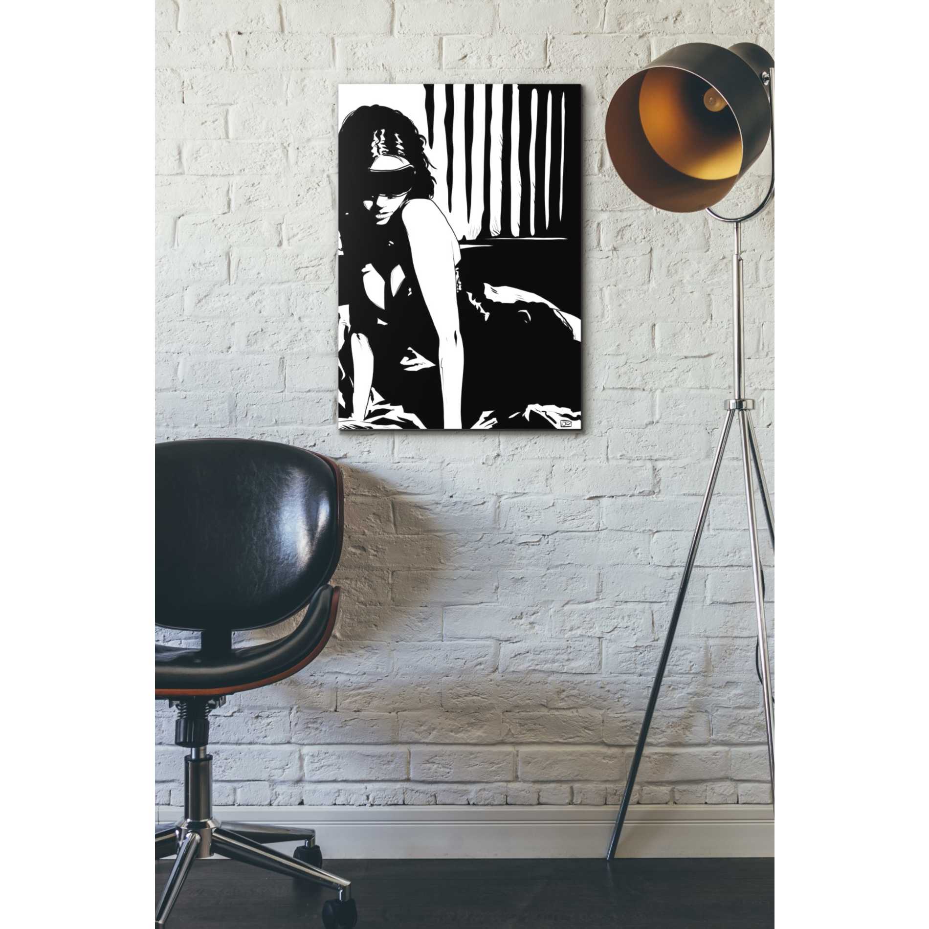 'Blindfold' by Giuseppe Cristiano, Canvas Wall Art,18 x 26