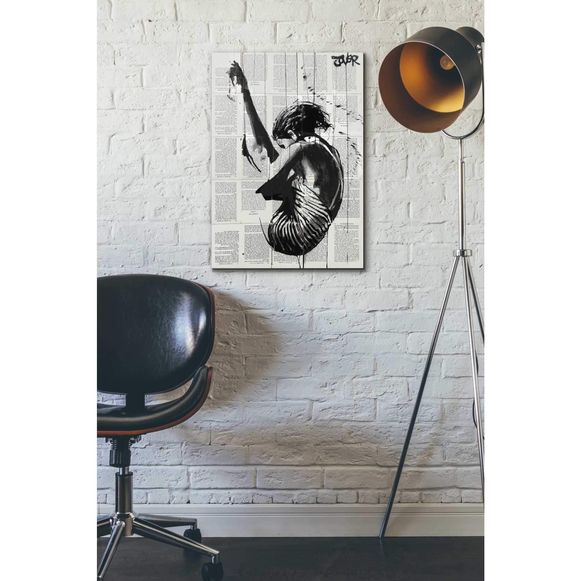 'Dive' by Loui Jover, Canvas Wall Art,18 x 26