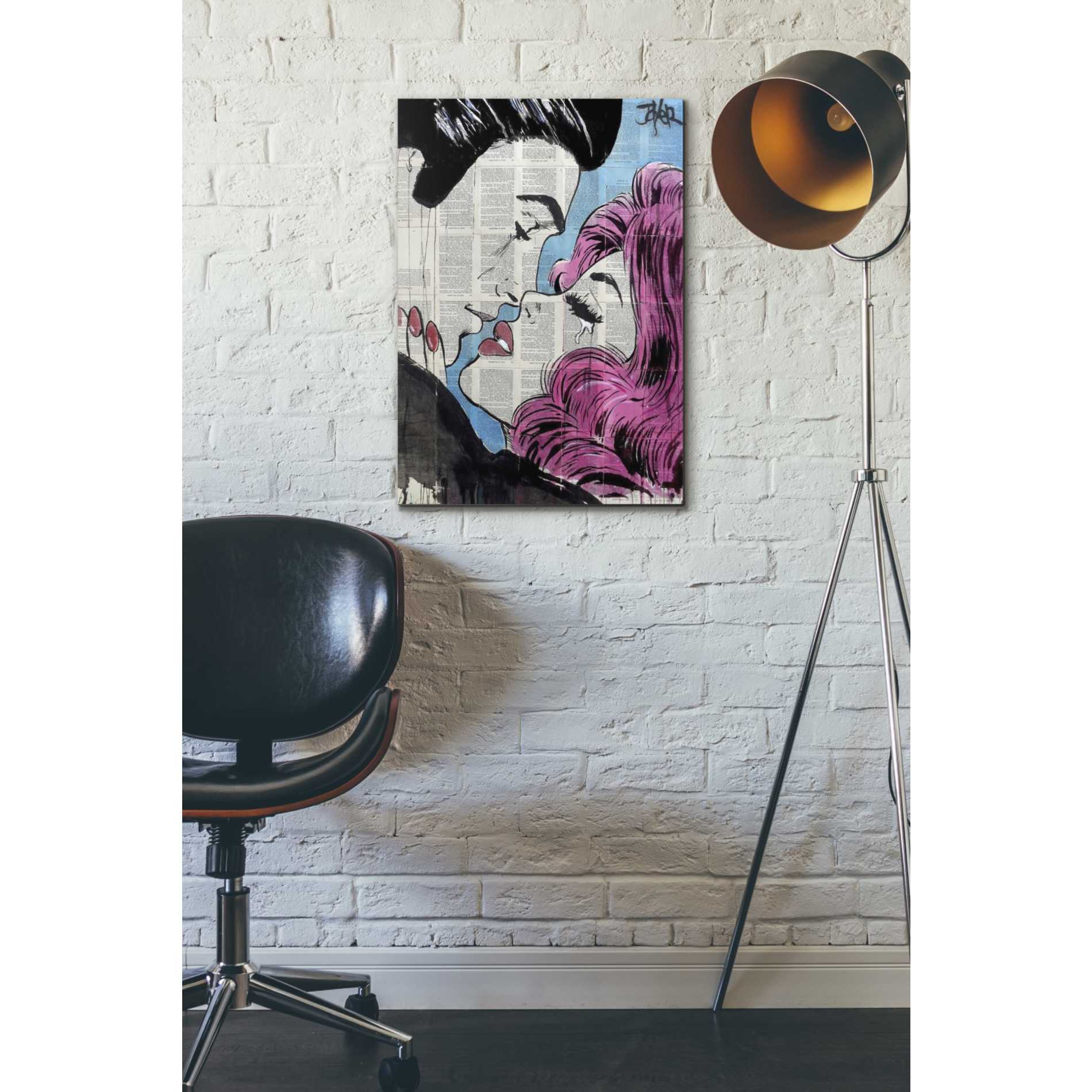 'Moments Like This Go Pop' by Loui Jover, Canvas Wall Art,18 x 26