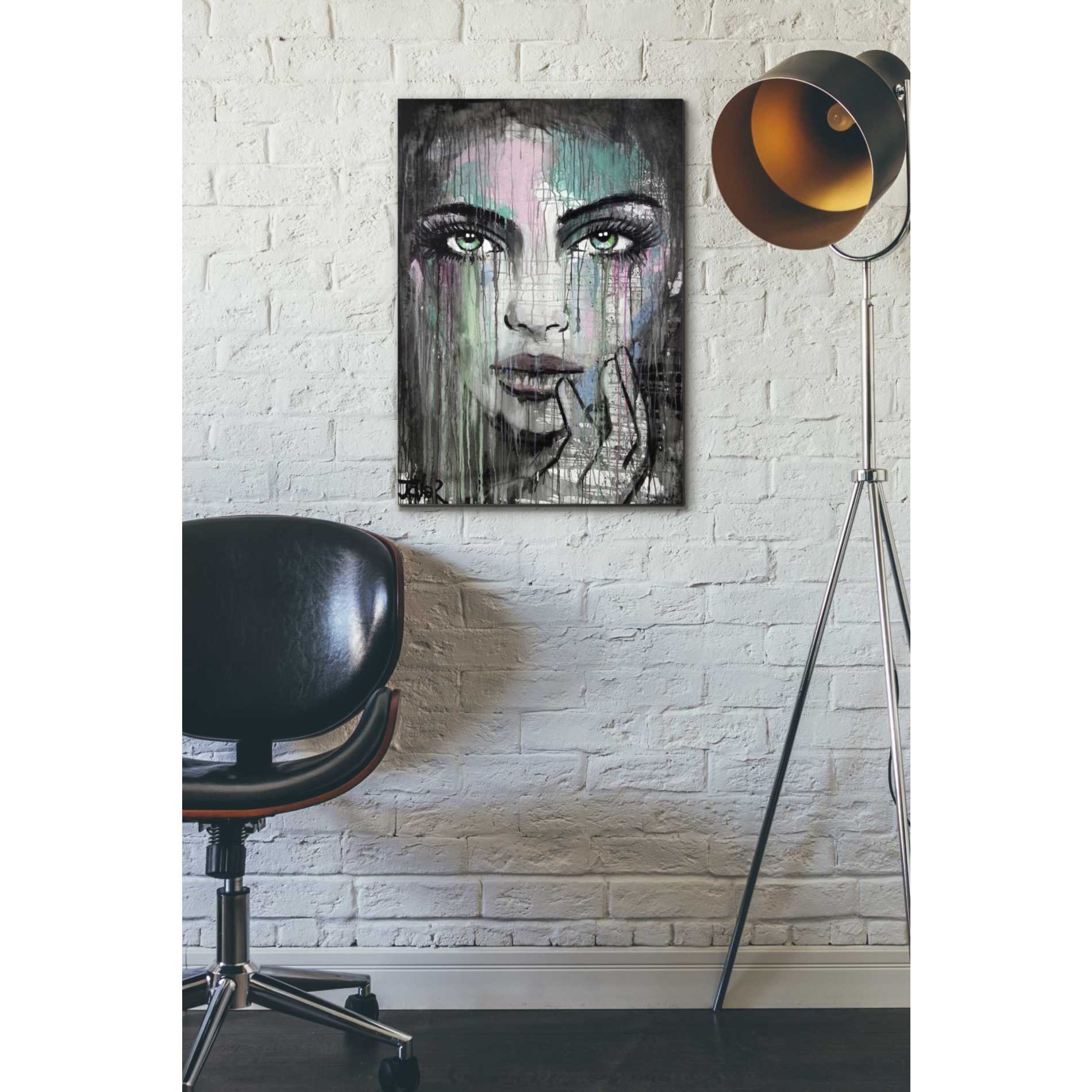 'New Muse' by Loui Jover, Canvas Wall Art,18 x 26