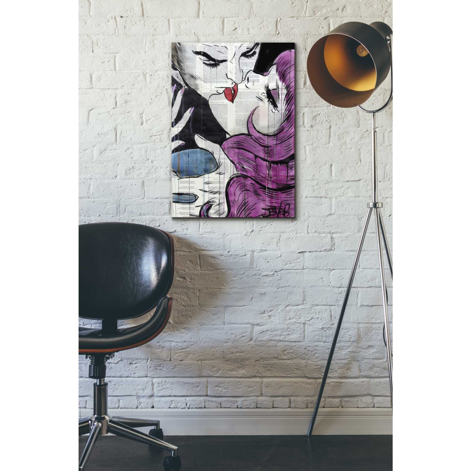 'Passion Pop' by Loui Jover, Canvas Wall Art,18 x 26