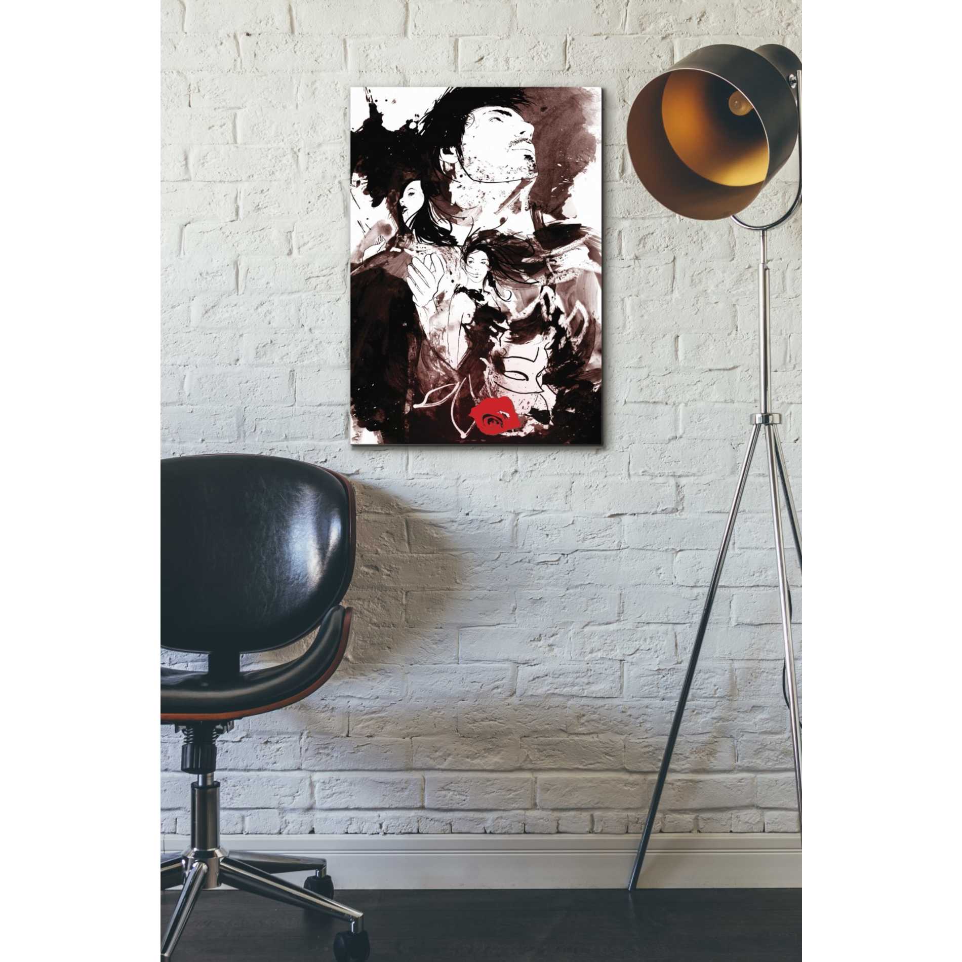 'Romance Revenge Revolution' by Jonathan Lam, Canvas Wall Art,18 x 26
