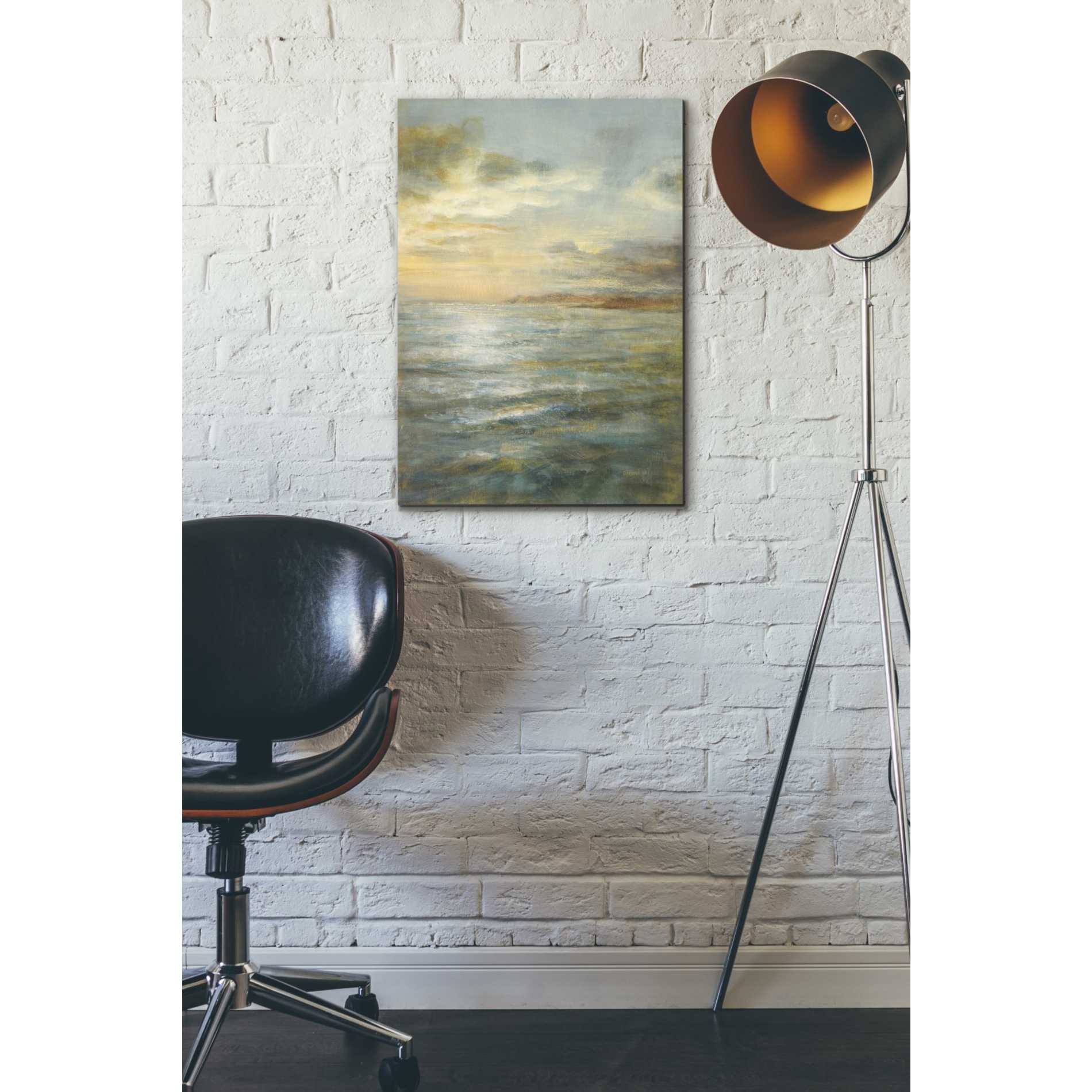'Serene Sea III' by Danhui Nai, Canvas Wall Art,18 x 26