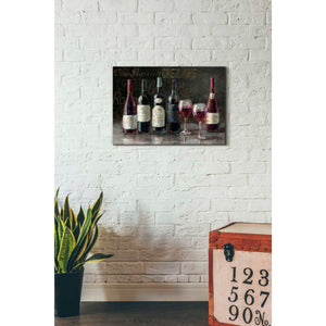 'Bistro Reds v.2 Crop' by Danhui Nai, Canvas Wall Art,18 x 26