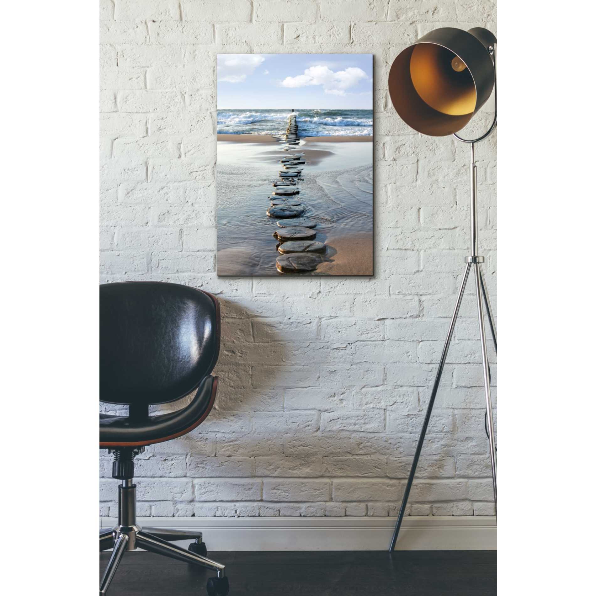 'Stepping Stones' Canvas Wall Art,18 x 26