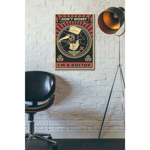 'Doctor' Canvas Wall Art,18 x 26