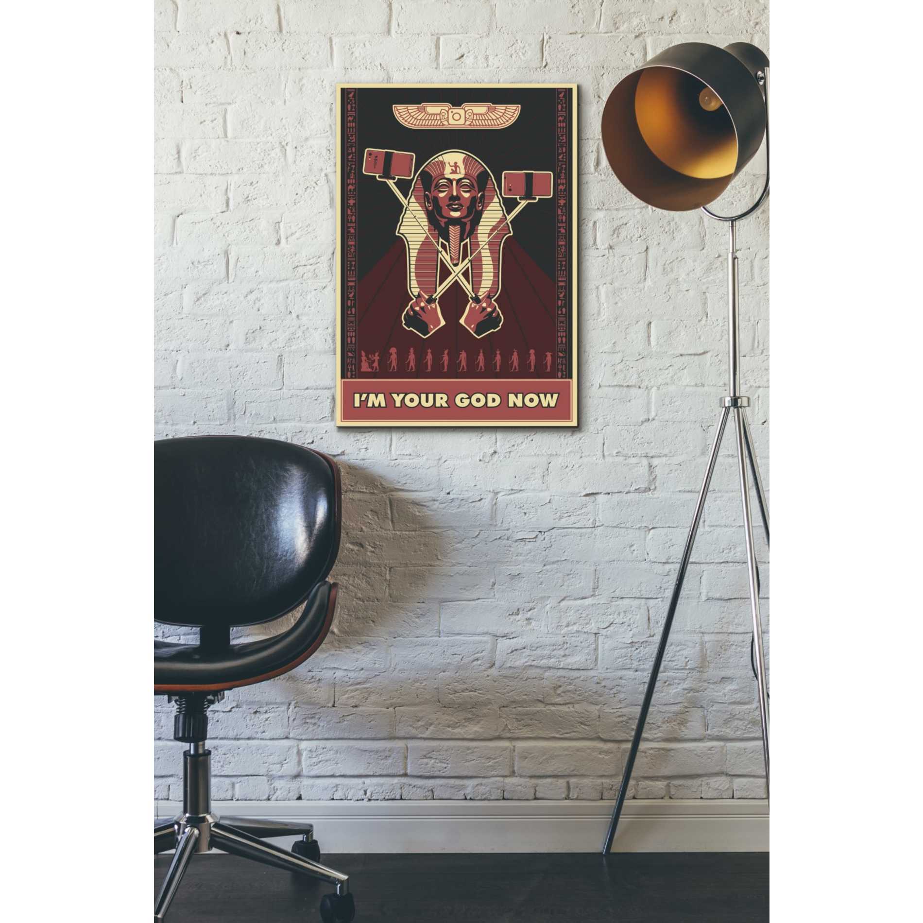'InstaGod' Canvas Wall Art,18 x 26