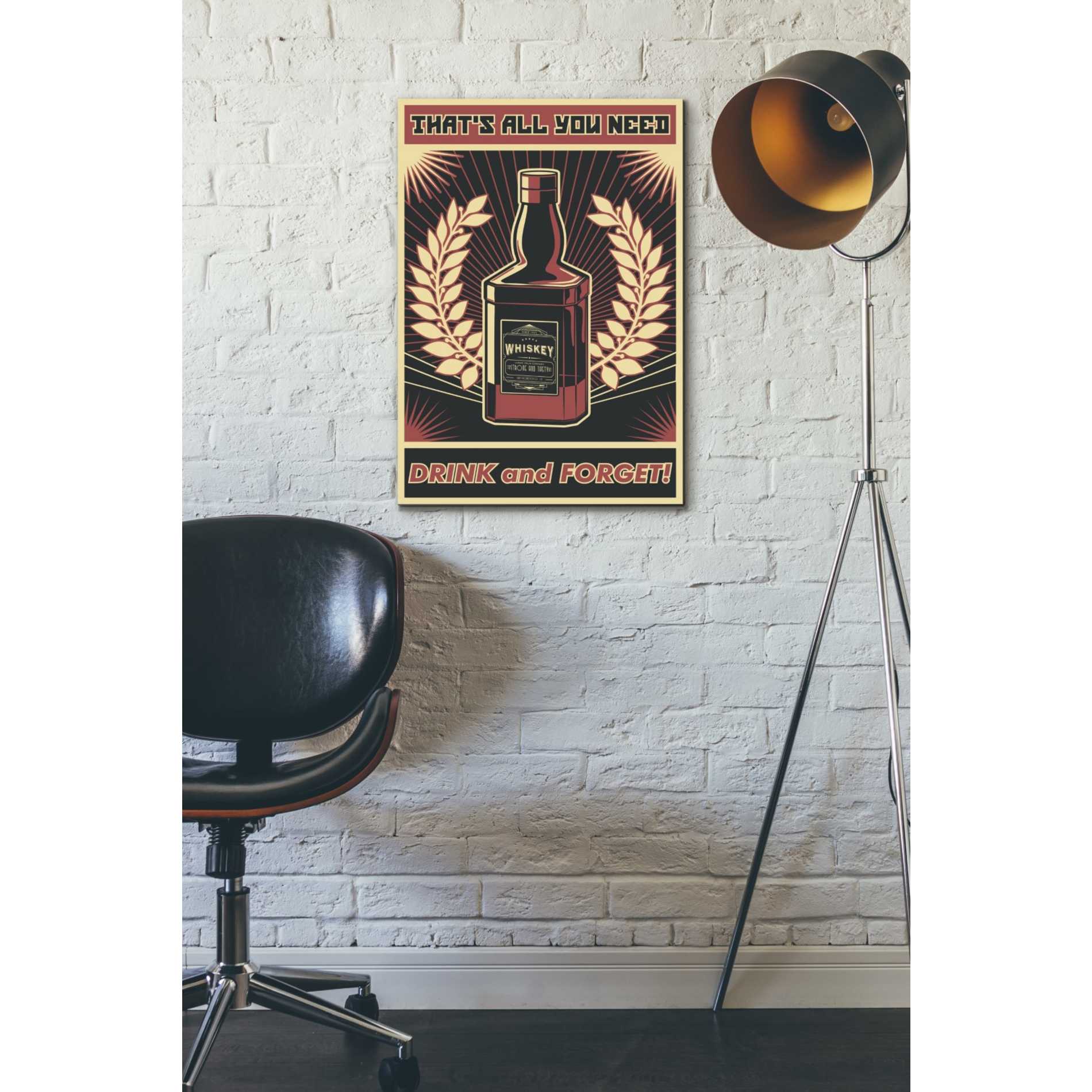 'Whiskey' Canvas Wall Art,18 x 26
