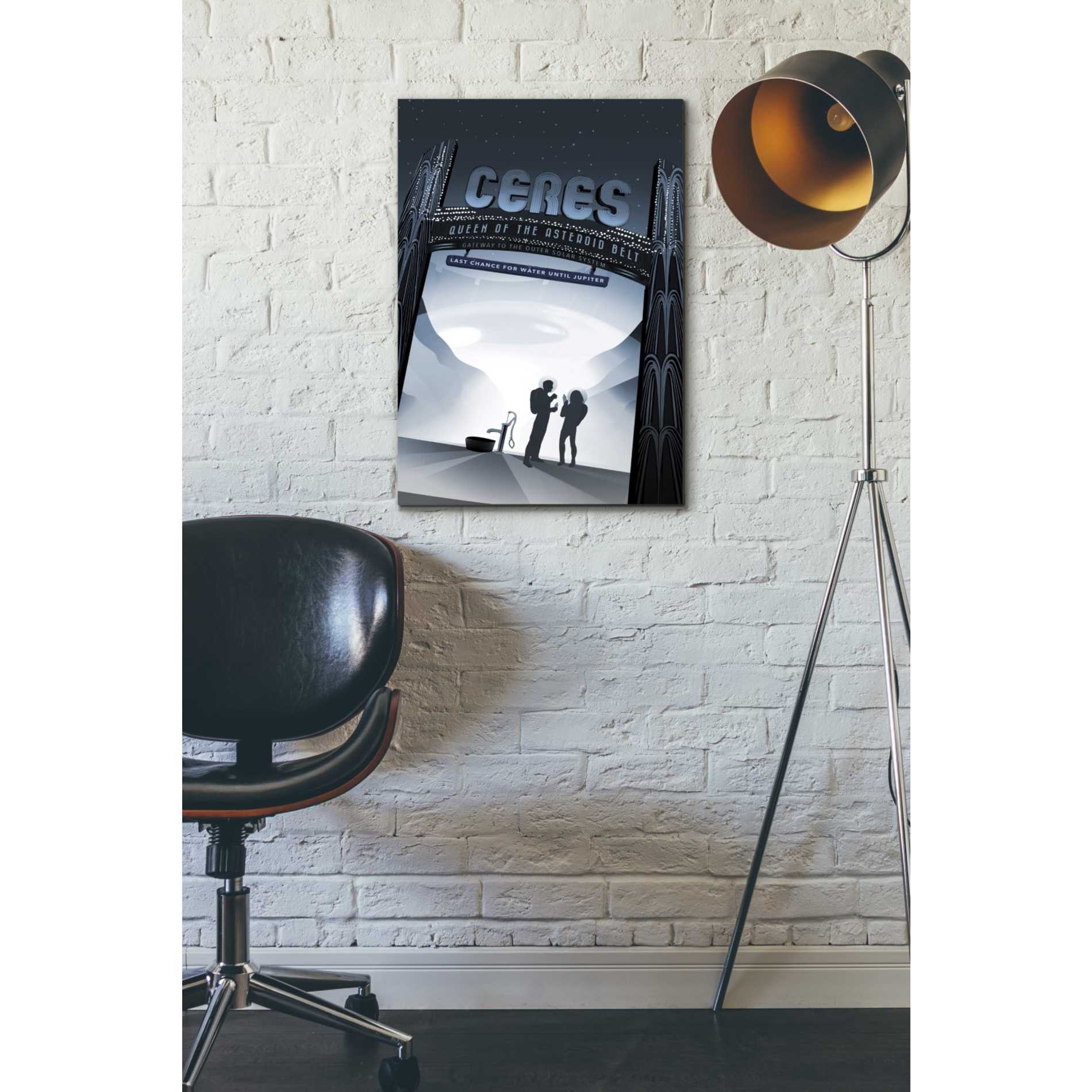 'Visions of the Future: Ceres' Canvas Wall Art,18 x 26