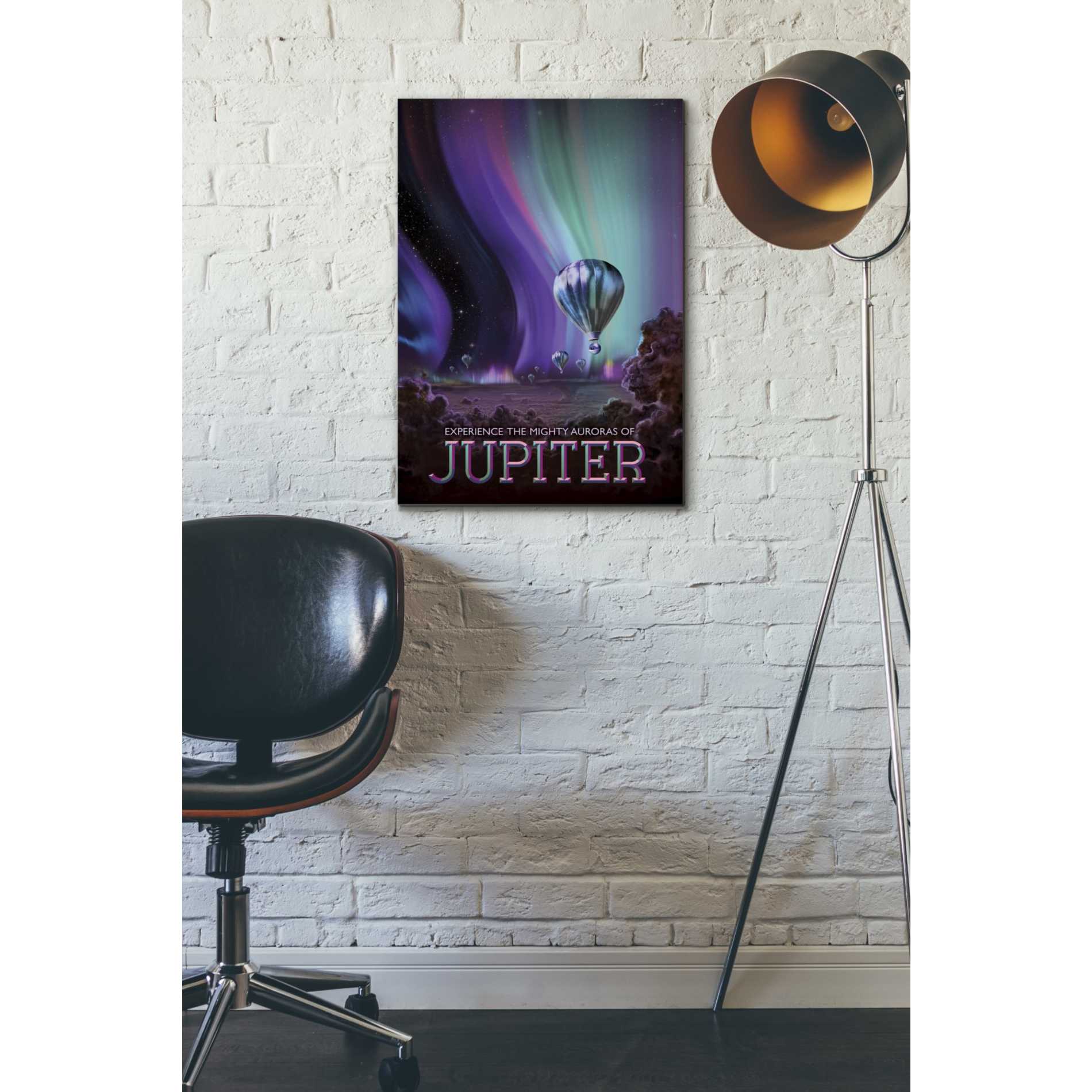 'Visions of the Future: Jupiter' Canvas Wall Art,18 x 26