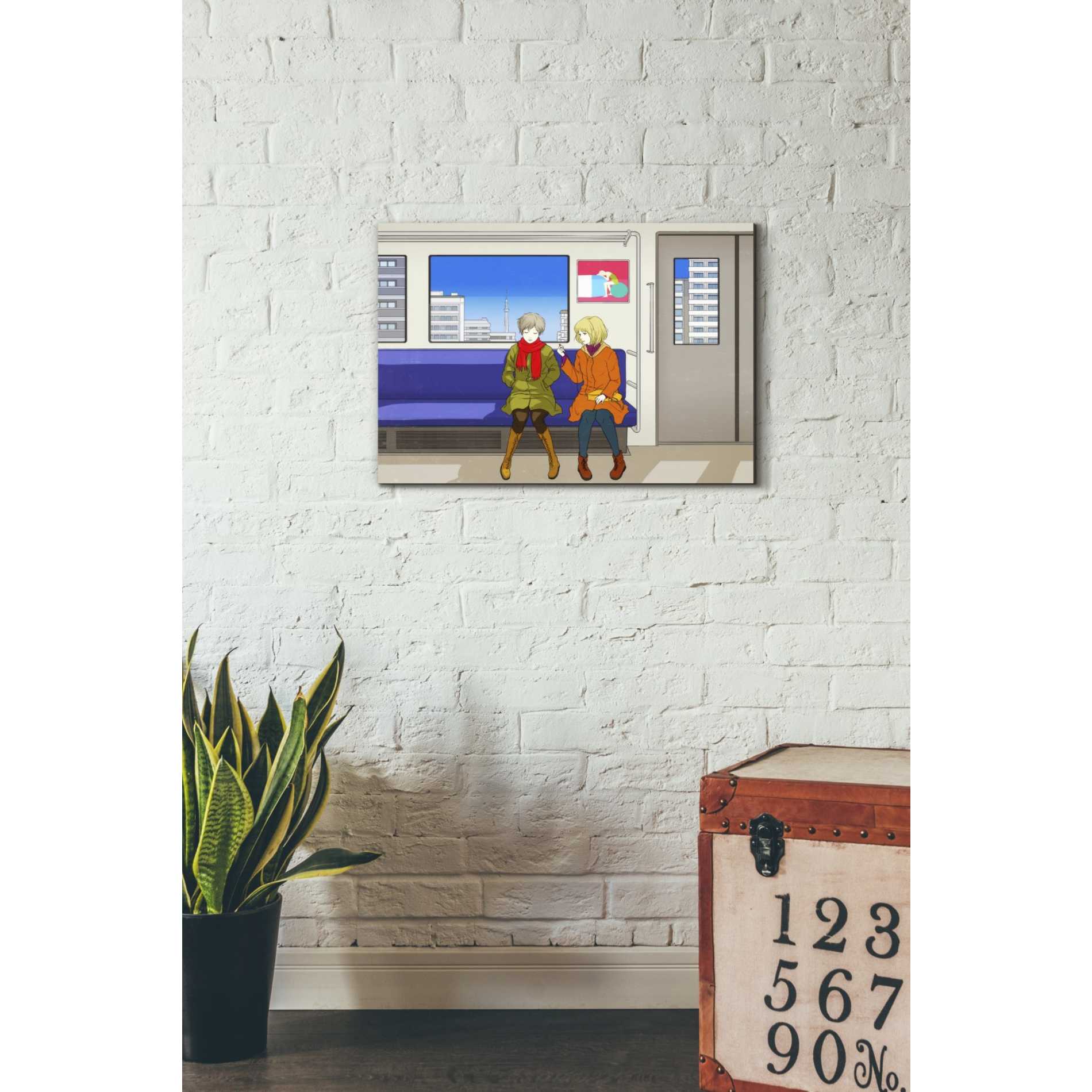 'Hidamari' by Sai Tamiya, Canvas Wall Art,26 x 18
