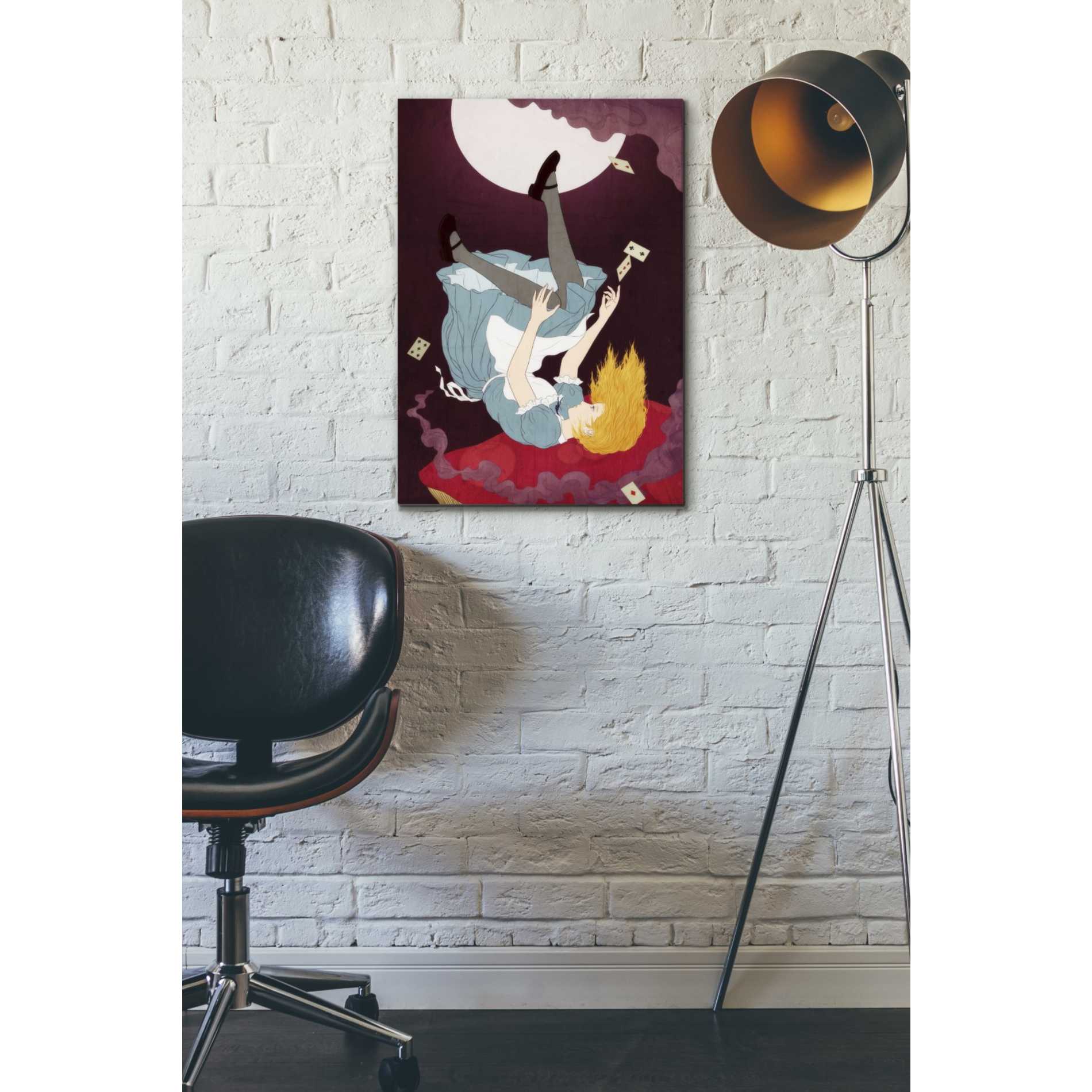 'Alice in Wonderland' by Sai Tamiya, Canvas Wall Art,18 x 26