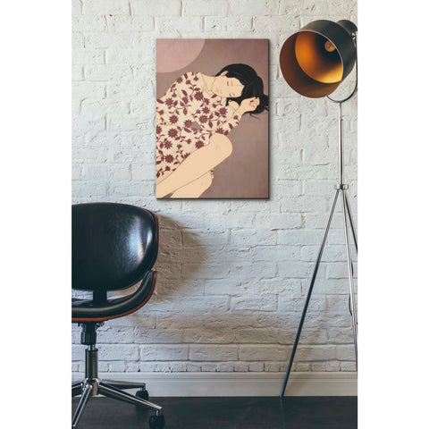 Image of 'Sleep' by Sai Tamiya, Canvas Wall Art,18 x 26