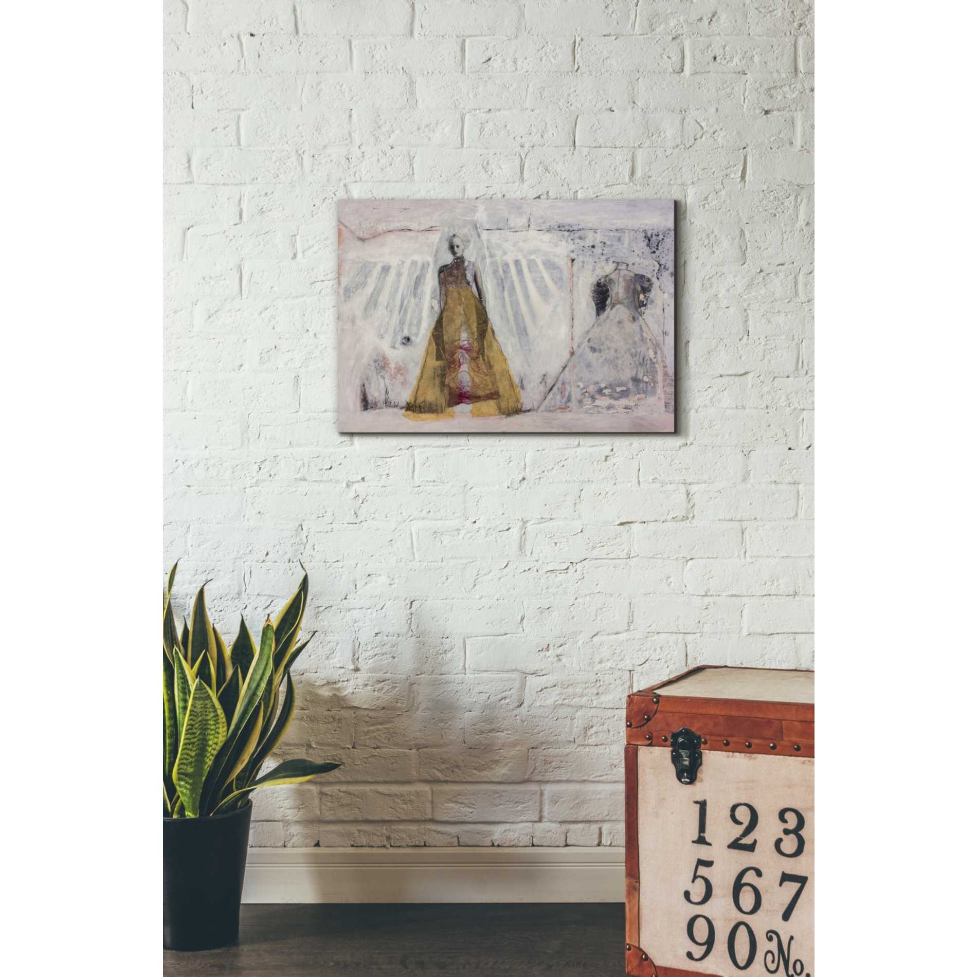 'THE BRIDAL GOWN' by DB Waterman, Giclee Canvas Wall Art