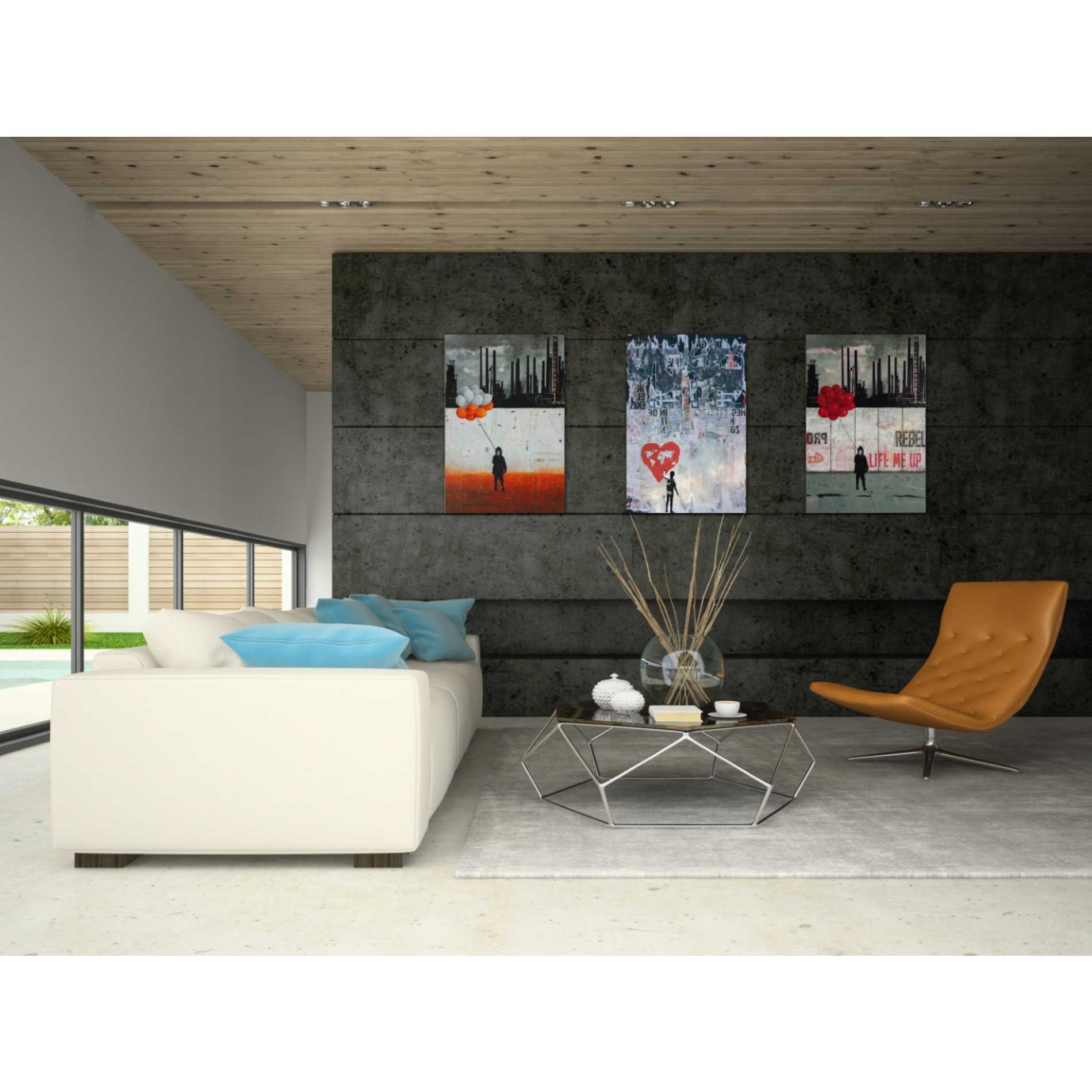 'WILD WORLD' by DB Waterman, Giclee Canvas Wall Art