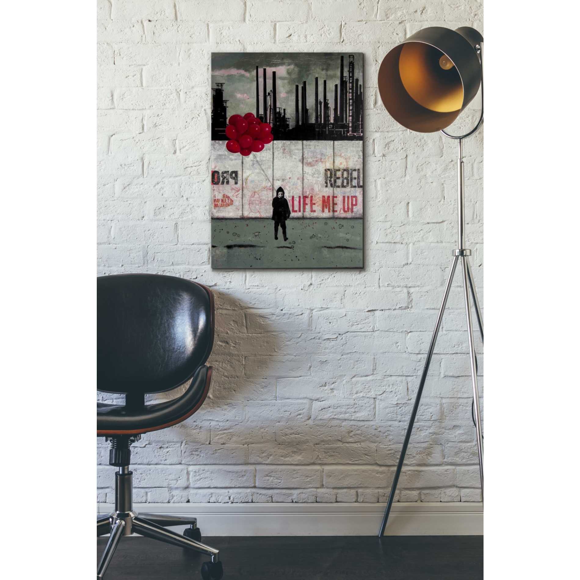 'LIFE ME UP III' by DB Waterman, Giclee Canvas Wall Art