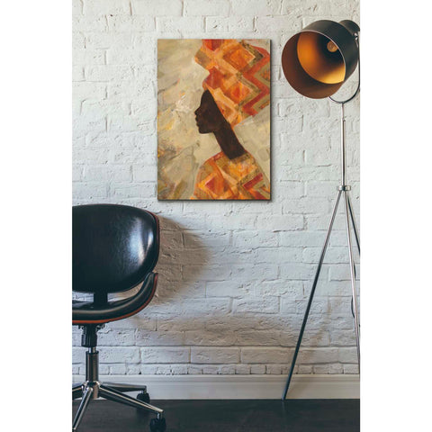 Image of 'African Beauty II' by Albena Hristova, Canvas Wall Art,18 x 26