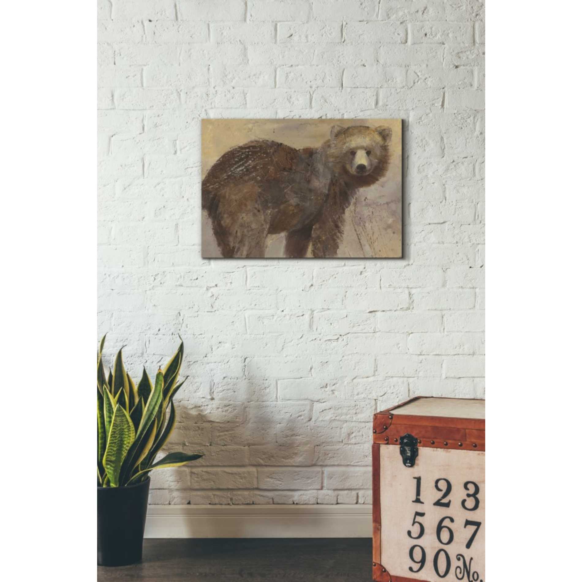 'Backward Glance' by Albena Hristova, Canvas Wall Art,26 x 18