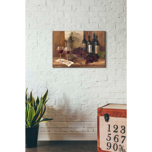 'Vintage Wine' by Albena Hristova, Canvas Wall Art,26 x 18