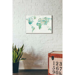 'Kanari Map' by Melissa Averinos, Canvas Wall Art,18 x 26